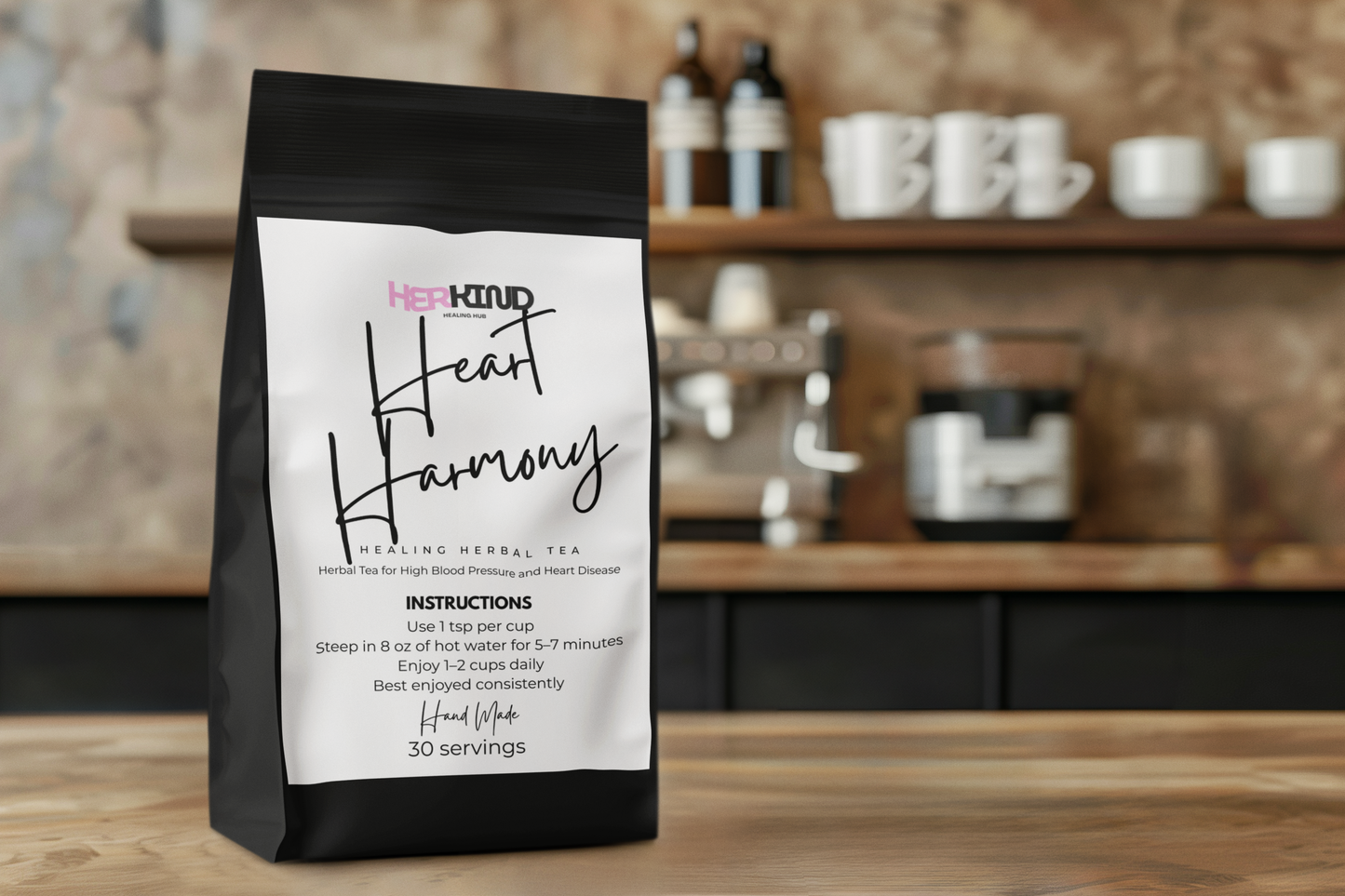 HEART HARMONY CARDIOVASCULAR HEALING TEA- HIGH BLOOD PRESSURE AND HEART DISEASE