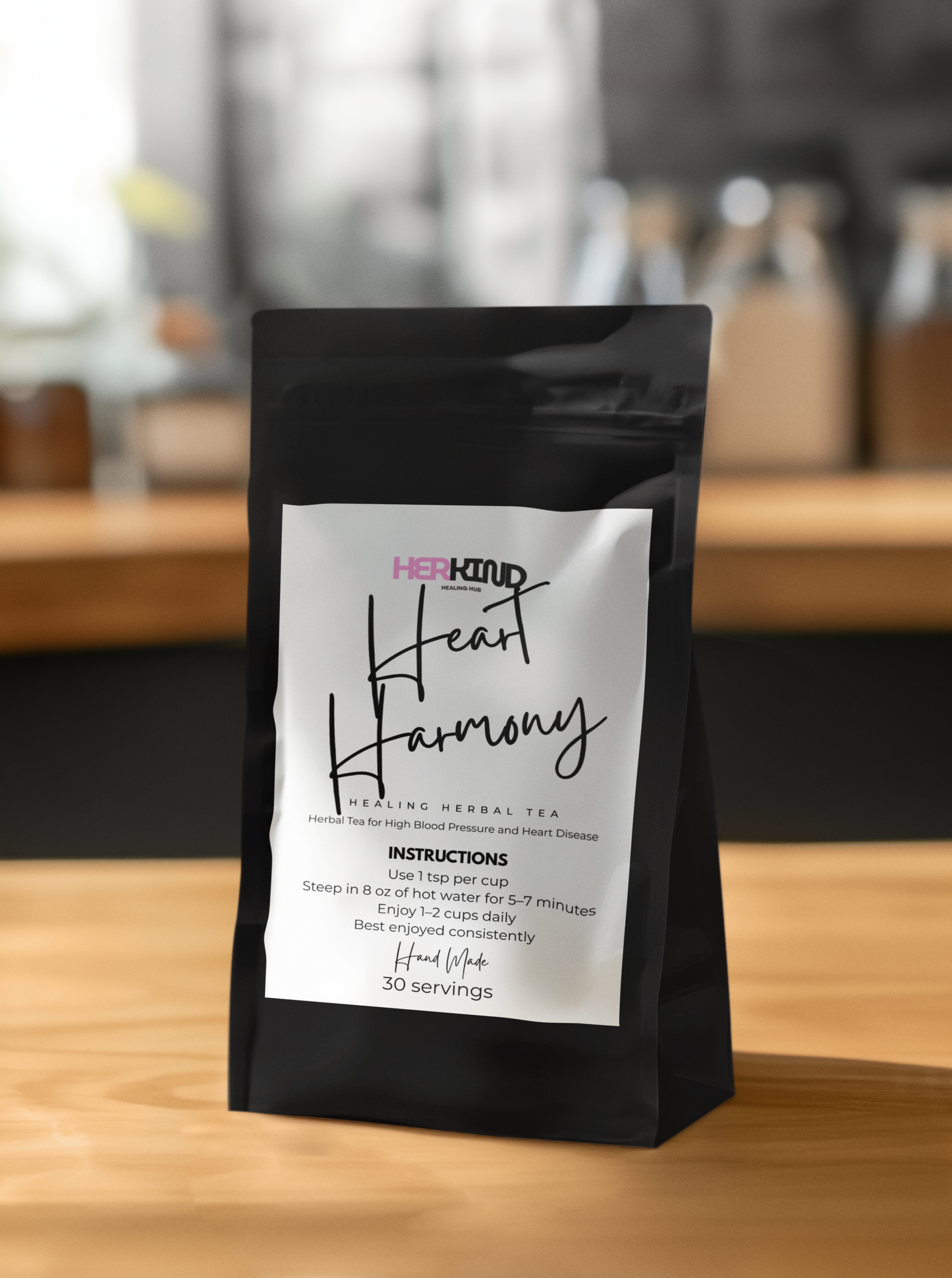 HEART HARMONY CARDIOVASCULAR HEALING TEA- HIGH BLOOD PRESSURE AND HEART DISEASE